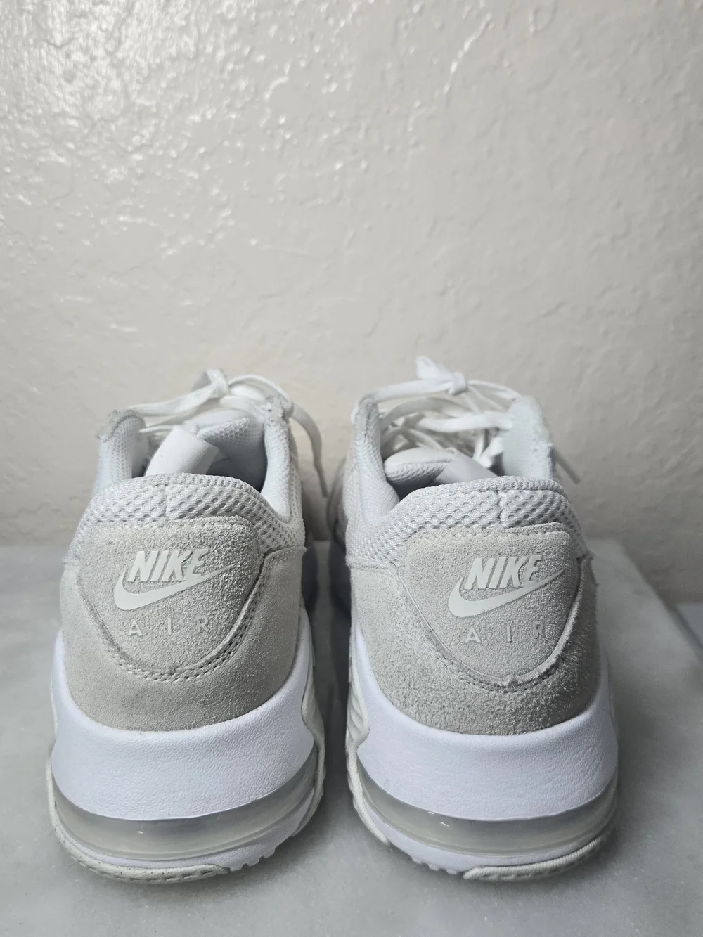 Nike Air Max Excee Womens Sneakers in Tan/Beige White Size 10